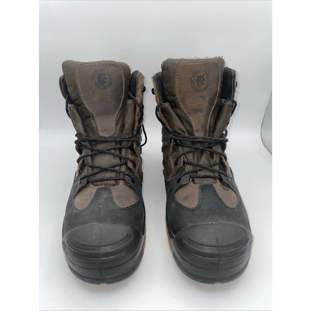 Rock Rooster Men Brown Steel Toe Boots Size 13 Slip‎ Water Resistant Industrial